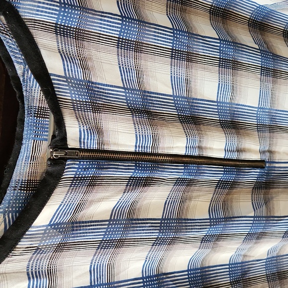 Sheer Plaid Shirt - Picture 5 of 5